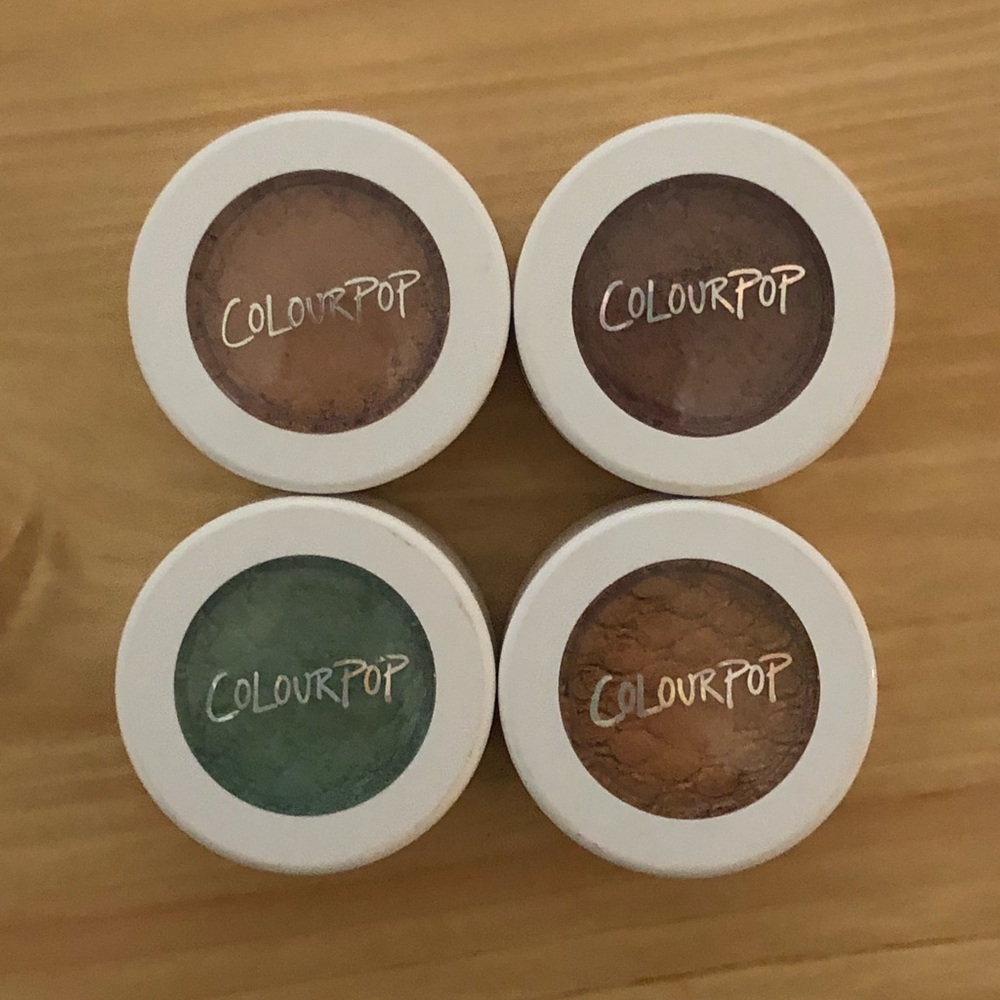 4 Colourpop Super Shock Shadows